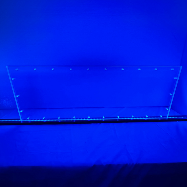 Sound Authority Plexiglass - 30" x 10" Blank Acrylic Window For Subwoofer Box