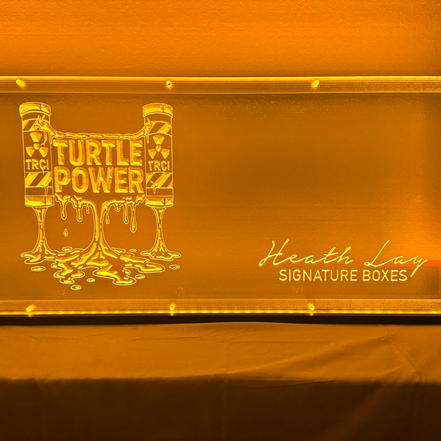 Sound Authority Plexiglass - 48" x 12" 3D Engraved Acrylic Window For Subwoofer Box