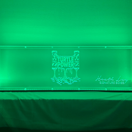 Sound Authority Plexiglass - 48" x 12" 3D Engraved Acrylic Window For Subwoofer Box