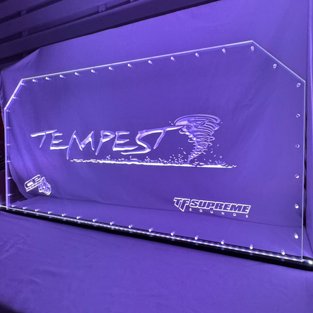 Sound Authority Plexiglass - 36" x 24" 3D Engraved Acrylic Window For Subwoofer Box