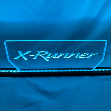 Custom size Sound Authority Plexiglass - 3D Engraved Acrylic Window For Subwoofer Box