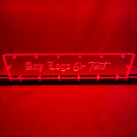 Sound Authority Plexiglass - 15" x 3" 3D Engraved Acrylic Window For Subwoofer Box