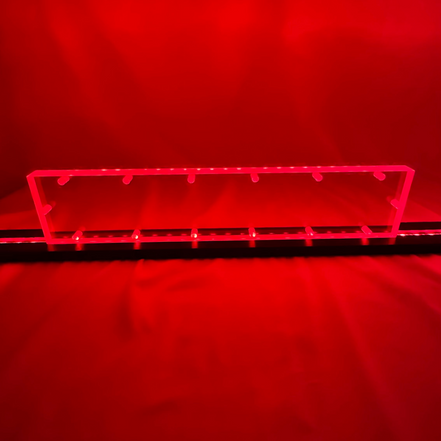 Sound Authority Plexiglass - 15" x 3" Blank Acrylic Window For Subwoofer Box