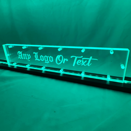 Sound Authority Plexiglass - 15" x 3" 3D Engraved Acrylic Window For Subwoofer Box