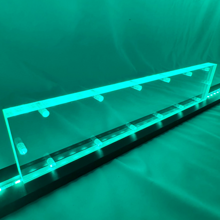 Sound Authority Plexiglass - 15" x 3" Blank Acrylic Window For Subwoofer Box