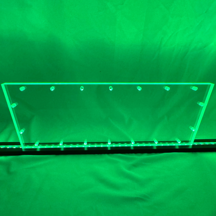 Sound Authority Plexiglass - 18" x 6" Blank Acrylic Window For Subwoofer Box