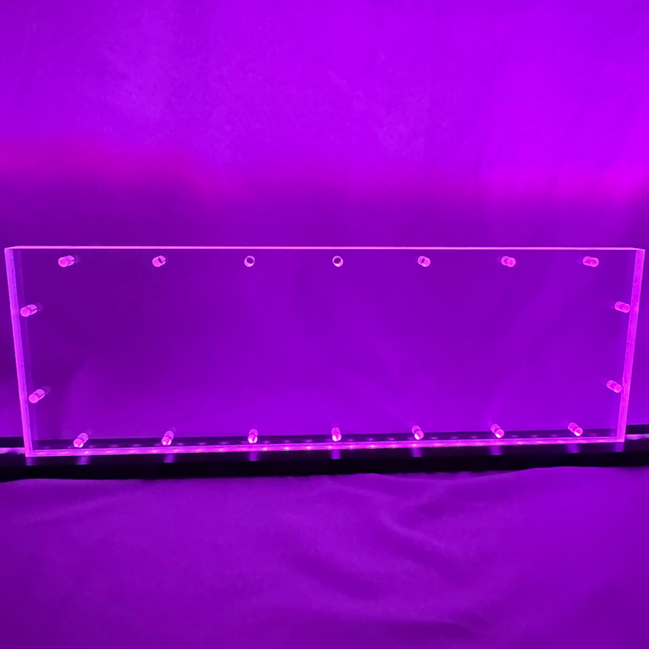 Sound Authority Plexiglass - 18" x 6" Blank Acrylic Window For Subwoofer Box