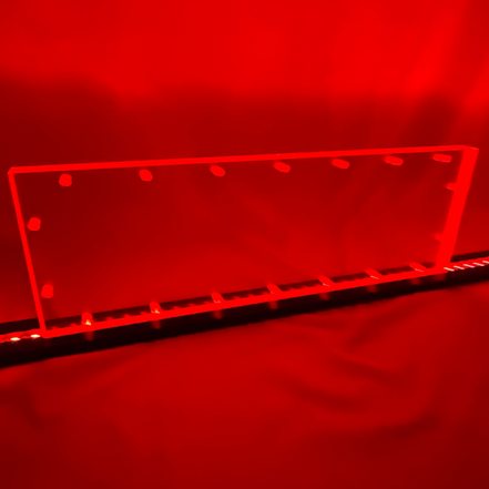 Sound Authority Plexiglass - 18" x 6" Blank Acrylic Window For Subwoofer Box