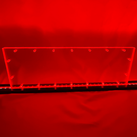 Sound Authority Plexiglass - 18" x 6" Blank Acrylic Window For Subwoofer Box