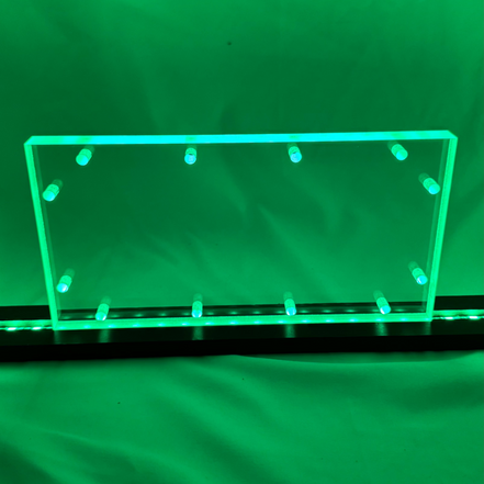 Sound Authority Plexiglass - 10" x 5" Blank Acrylic Window For Subwoofer Box
