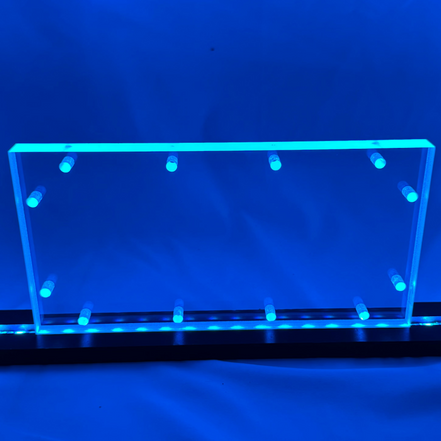 Sound Authority Plexiglass - 10" x 5" Blank Acrylic Window For Subwoofer Box