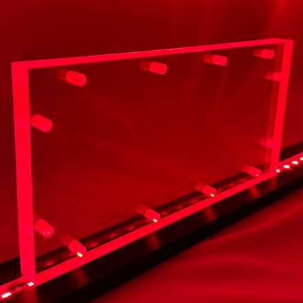 Sound Authority Plexiglass - 10" x 5" Blank Acrylic Window For Subwoofer Box