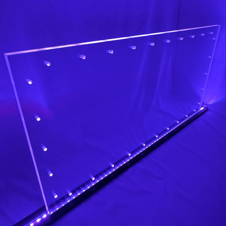 Sound Authority Plexiglass - 32" x 16" Blank Acrylic Window For Subwoofer Box