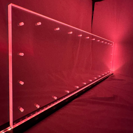 Sound Authority Plexiglass - 36" x 12" Blank Acrylic Window For Subwoofer Box