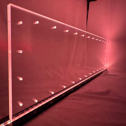 Sound Authority Plexiglass - 36" x 12" Blank Acrylic Window For Subwoofer Box