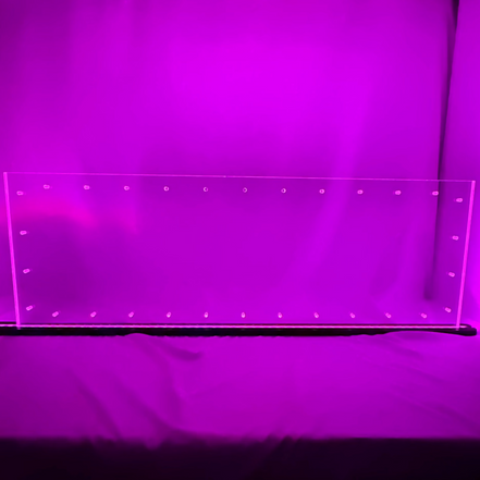 Sound Authority Plexiglass - 36" x 12" Blank Acrylic Window For Subwoofer Box