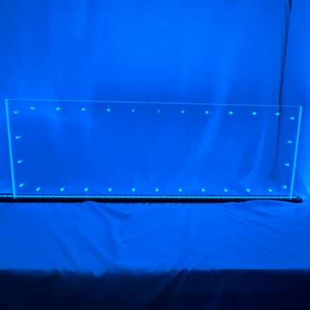 Sound Authority Plexiglass - 36" x 12" Blank Acrylic Window For Subwoofer Box