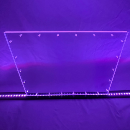 Sound Authority Plexiglass - 20" x 15" Blank Acrylic Window For Subwoofer Box