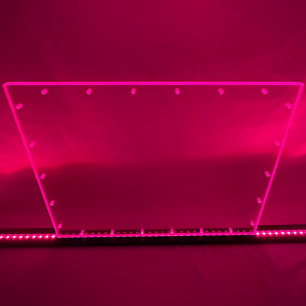 Sound Authority Plexiglass - 20" x 15" Blank Acrylic Window For Subwoofer Box