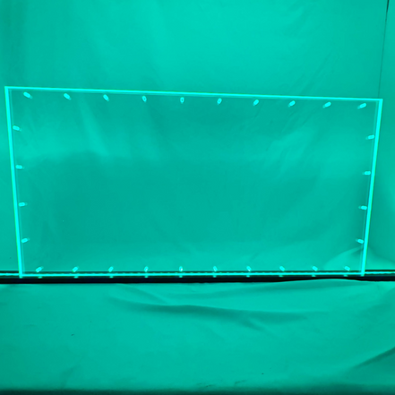 Sound Authority Plexiglass - 30" x 15" Blank Acrylic Window For Subwoofer Box