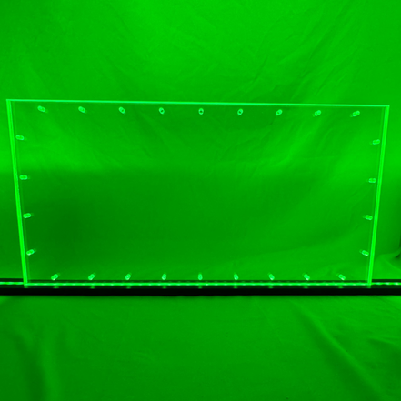 Sound Authority Plexiglass - 24" x 12" Blank Acrylic Window For Subwoofer Box