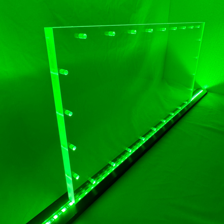 Sound Authority Plexiglass - 24" x 12" Blank Acrylic Window For Subwoofer Box