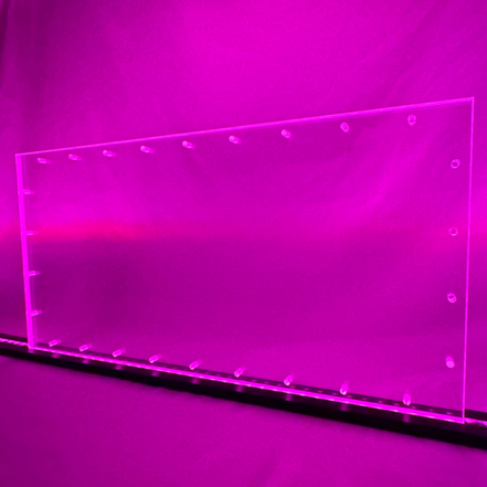 Sound Authority Plexiglass - 30" x 15" Blank Acrylic Window For Subwoofer Box