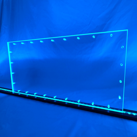 Sound Authority Plexiglass - 30" x 15" Blank Acrylic Window For Subwoofer Box