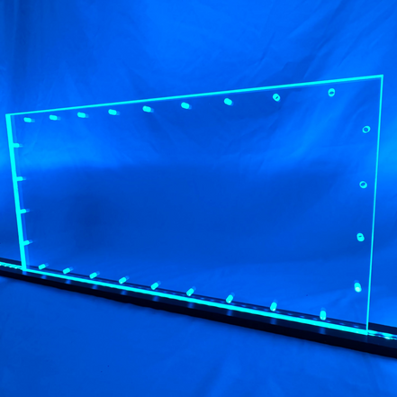 Sound Authority Plexiglass - 24" x 12" Blank Acrylic Window For Subwoofer Box