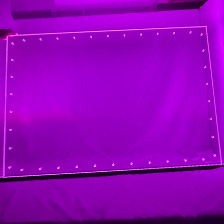 Sound Authority Plexiglass - 36" x 24" Blank Acrylic Window For Subwoofer Box