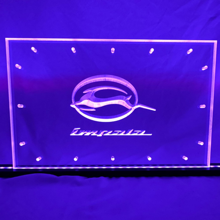 Sound Authority Plexiglass - 15" x 10" 3D Engraved Acrylic Window For Subwoofer Box