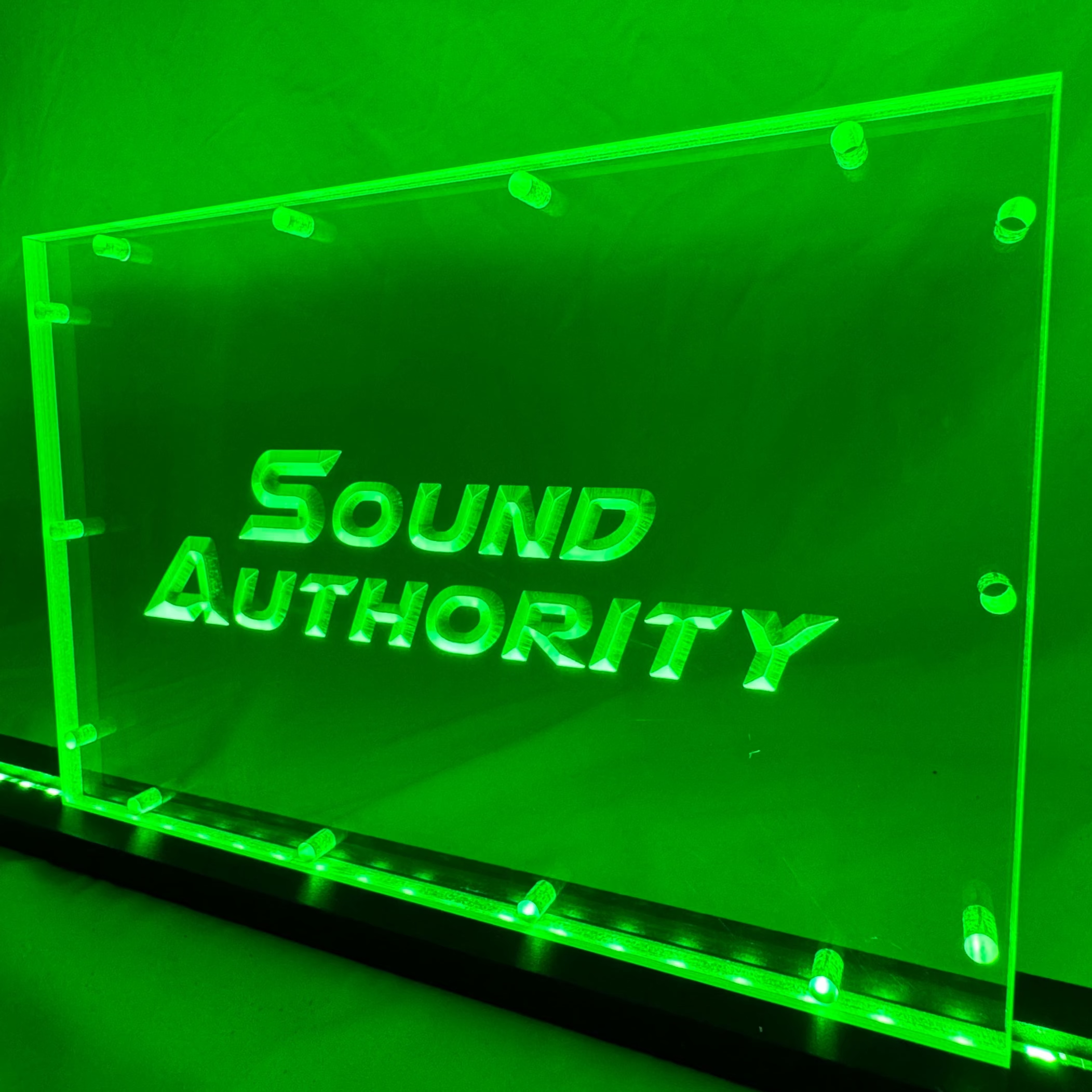 Sound Authority Plexiglass - 12