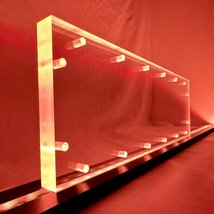 Sound Authority Plexiglass - 15" x 5" Blank Acrylic Window For Subwoofer Box