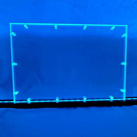 Sound Authority Plexiglass - 12" x 8" Blank Acrylic Window For Subwoofer Box