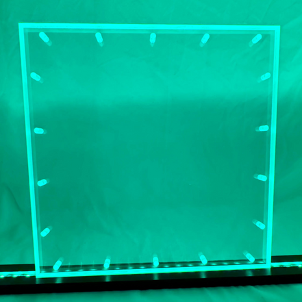 Sound Authority Plexiglass - 12" x 12" Blank Acrylic Window For Subwoofer Box