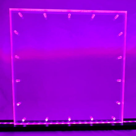 Sound Authority Plexiglass - 12" x 12" Blank Acrylic Window For Subwoofer Box