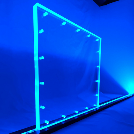 Sound Authority Plexiglass - 12" x 8" Blank Acrylic Window For Subwoofer Box