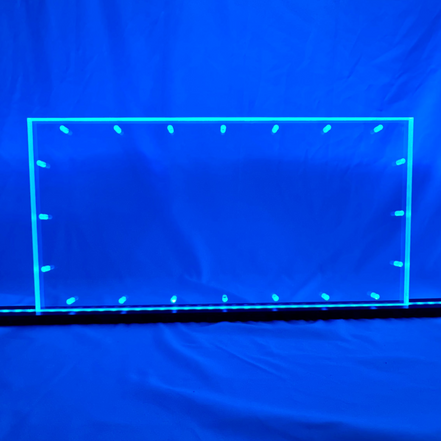 Sound Authority Plexiglass - 20" x 10" Blank Acrylic Window For Subwoofer Box