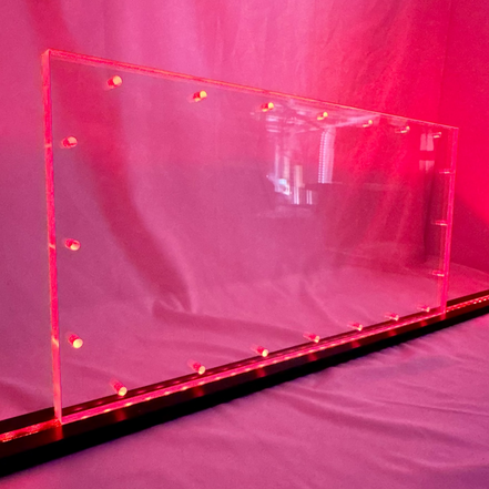 Sound Authority Plexiglass - 20" x 10" Blank Acrylic Window For Subwoofer Box