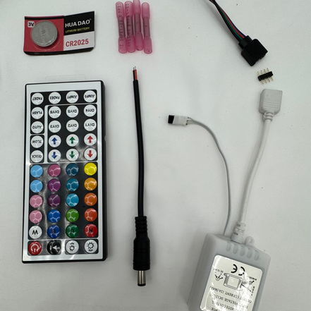 12 Volt Automotive & Marine LED Strip (RGB) W/ Remote. Multi Color Light Kit