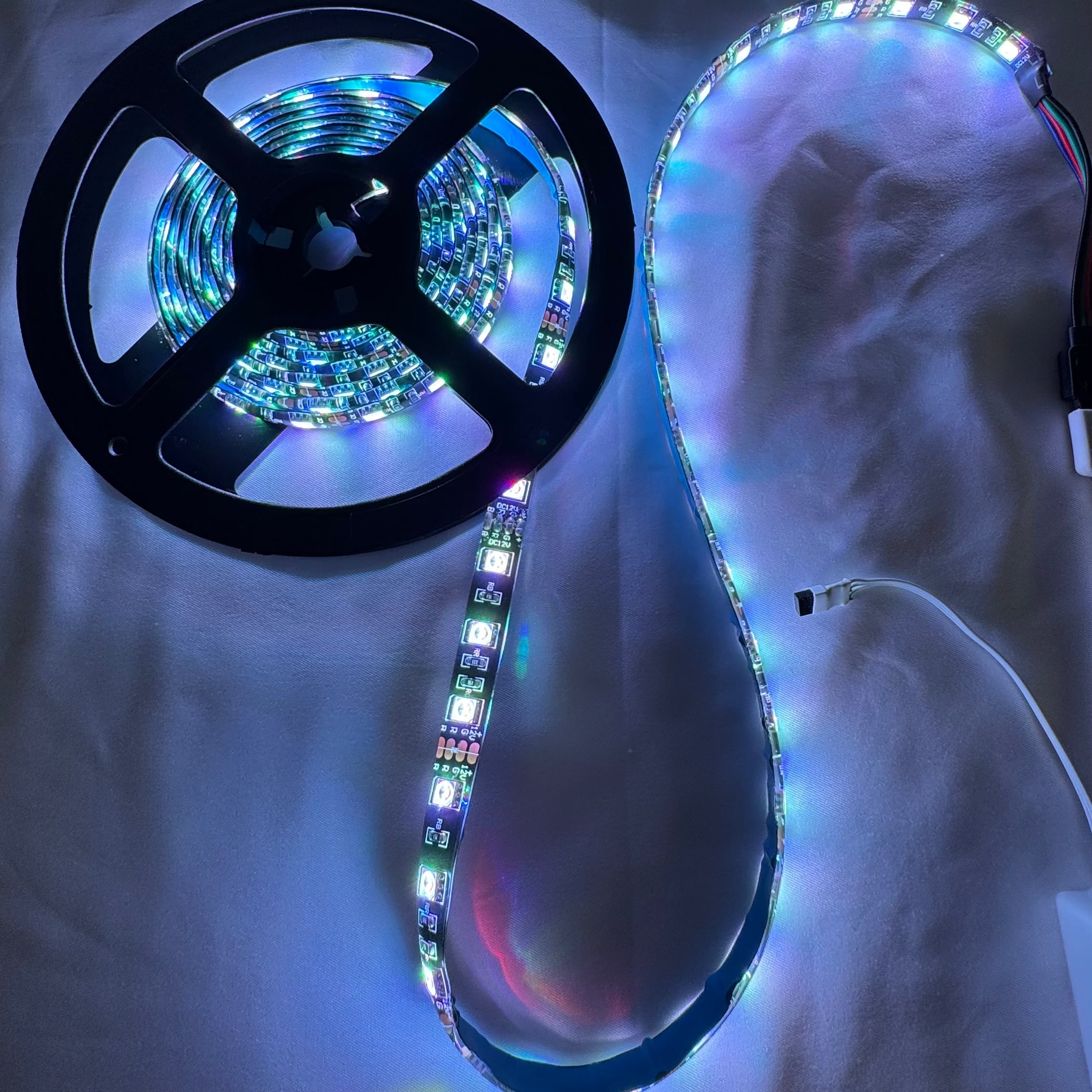 12 Volt Automotive & Marine LED Strip (RGB) W/ Remote. Multi Color Light Kit