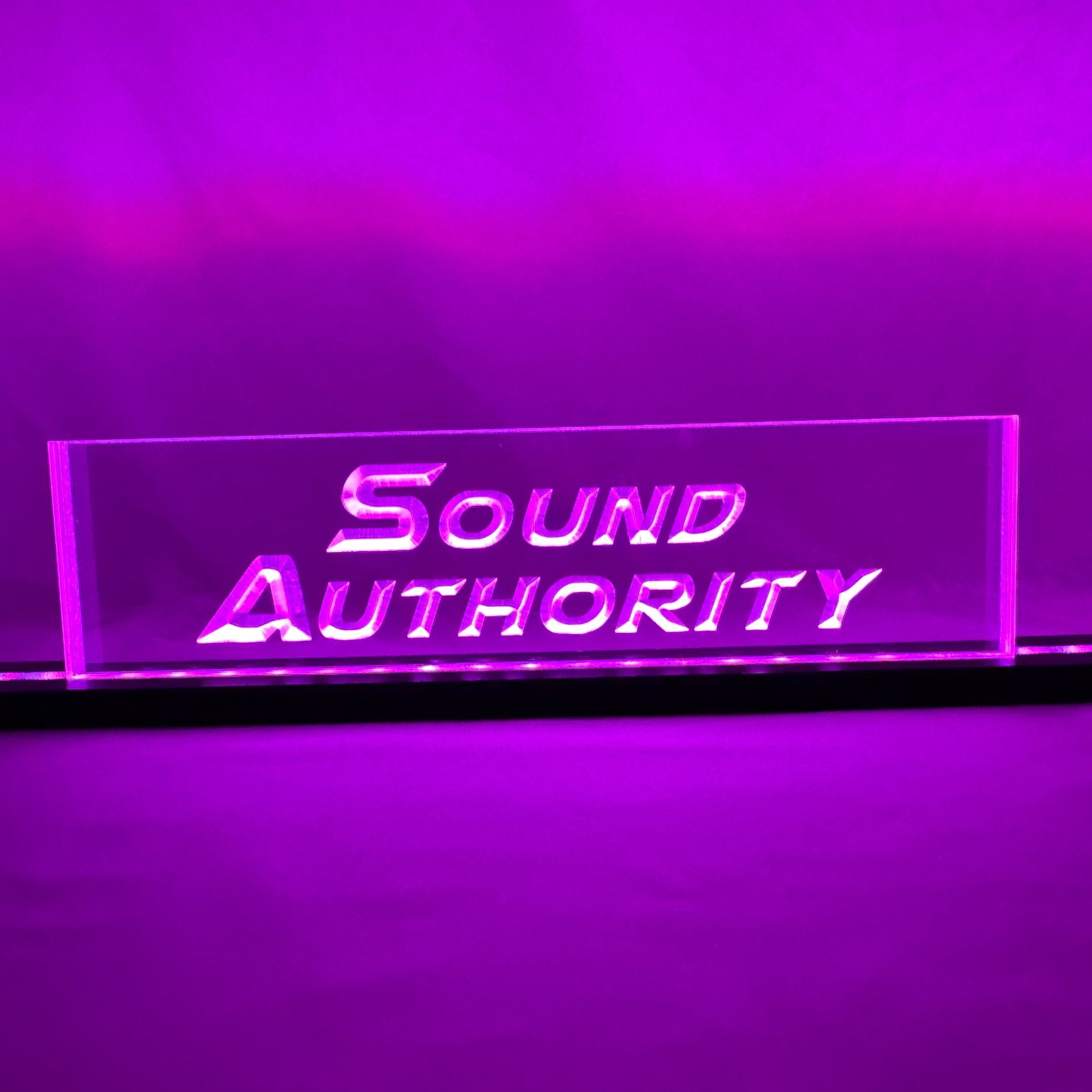 Sound Authority Plexiglass - 12