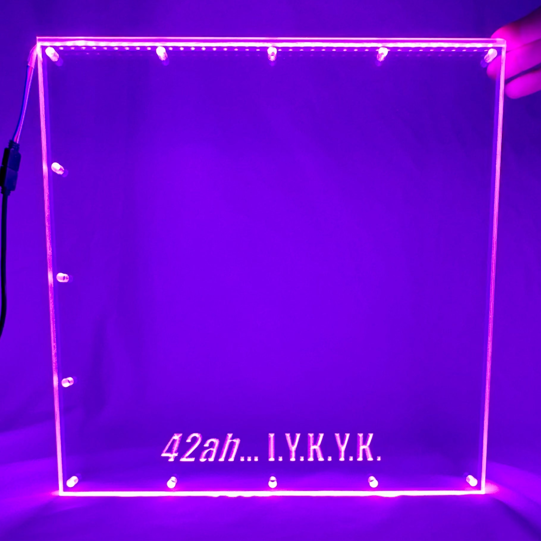 Sound Authority Plexiglass - 12