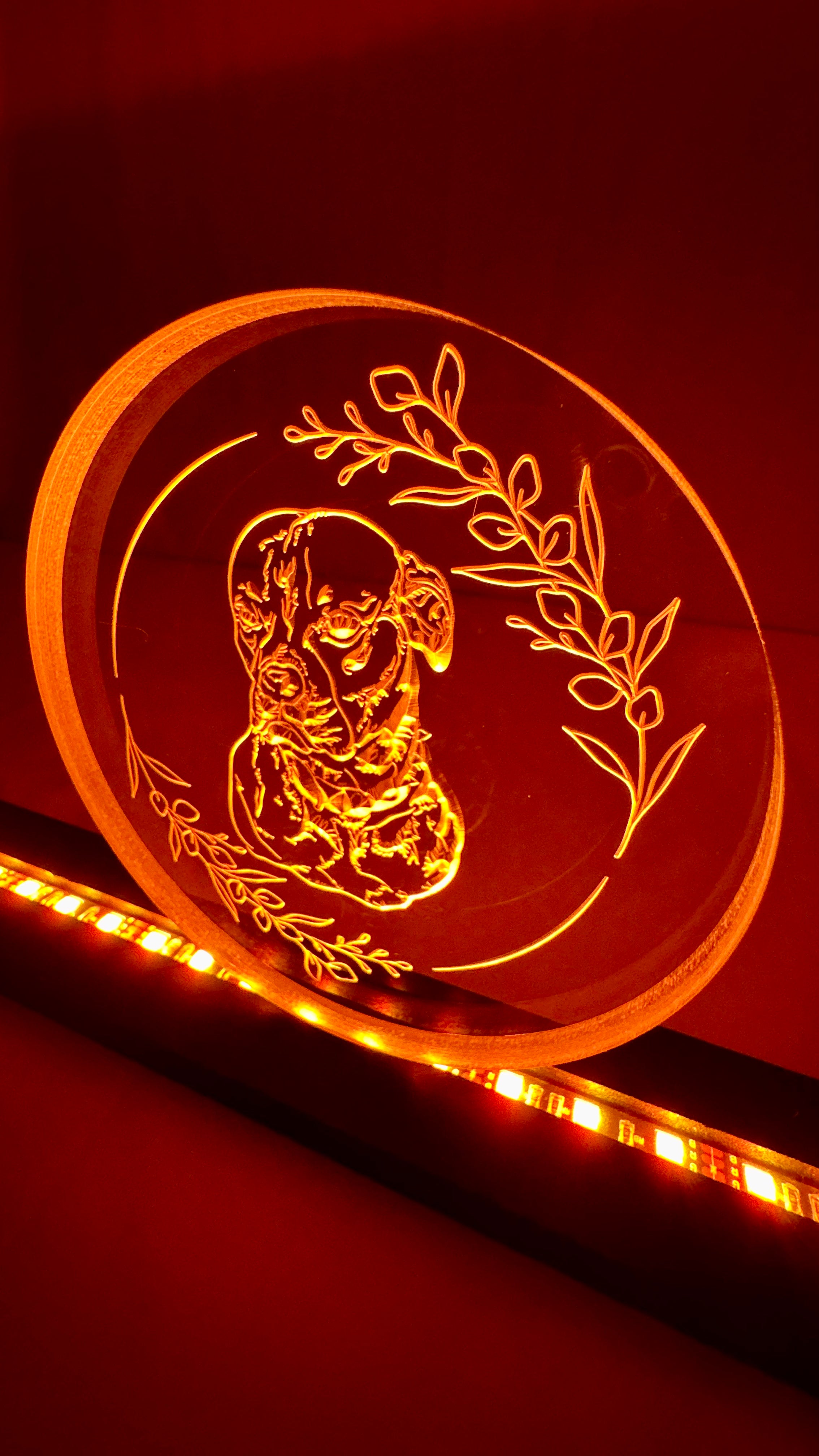 Custom size Sound Authority Plexiglass - 3D Engraved Acrylic Window For Subwoofer Box