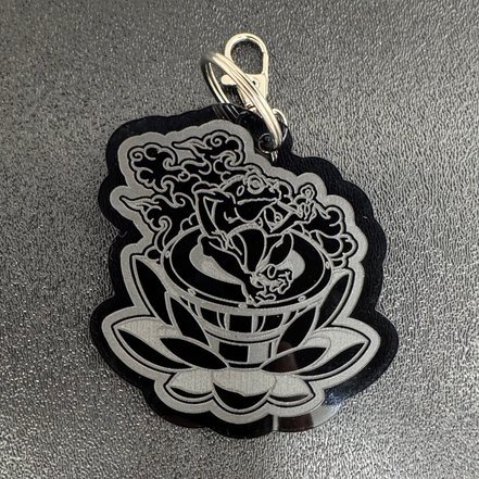 Louder Keychain Sub Zen Toad