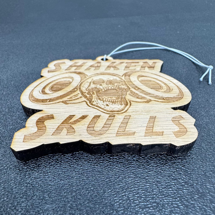 Louder Air Freshener "Shaken Skulls"