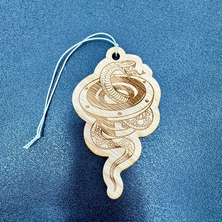 Louder Air Freshener "Snake in Sub"