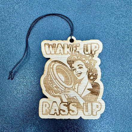 Louder Air Freshener "Wake up Bass up"