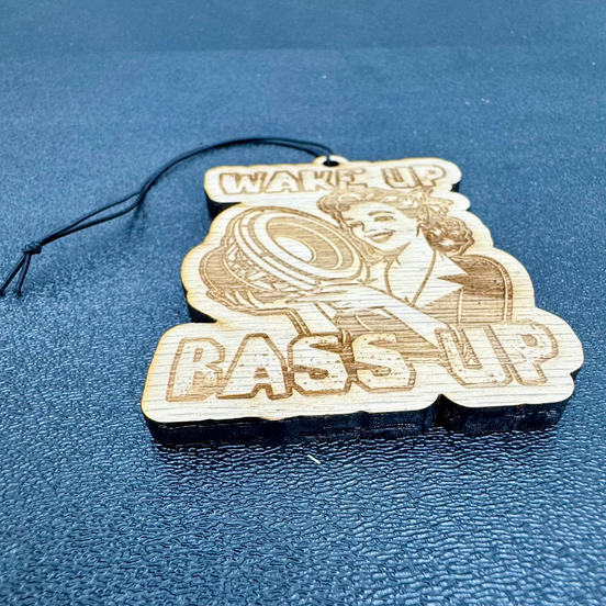 Louder Air Freshener "Wake up Bass up"
