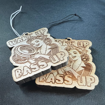 Louder Air Freshener "Wake up Bass up"